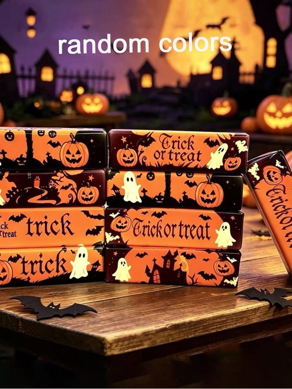 Halloween Trick or Treat Butter Squishy Fidget Toy Random Design